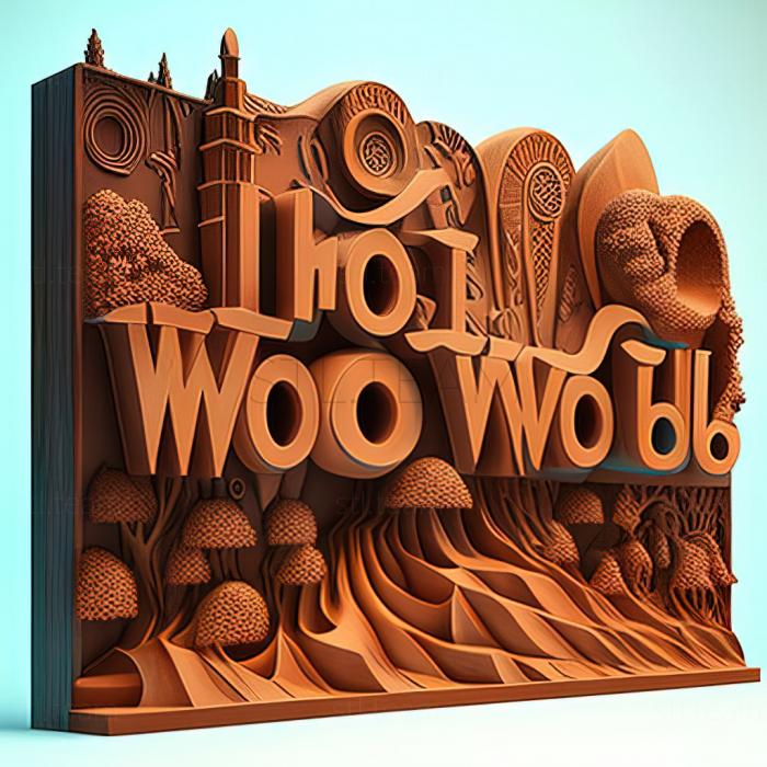 3D модель Святой Вуд Прохладный Мир (STL)